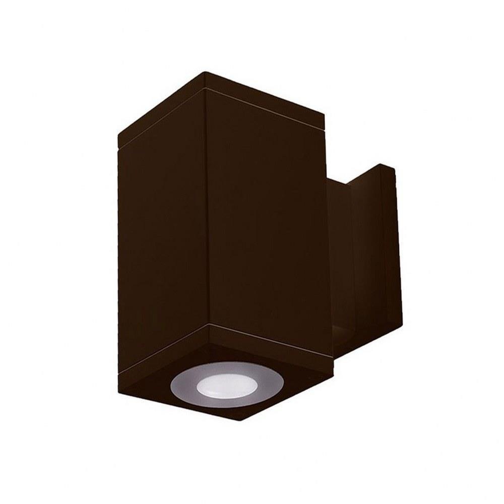 WAC Lighting - DC-WS06-U840B-BZ - Cube Architectural Ultra Narrow Beam 6  Inch 1 LED Outdoor Wall Mount, image size:1000x1000