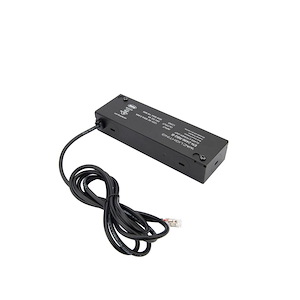 Basics and Gemini - 96WClass 2 Electronic Transformer In Functional Style-1.63 Inches Tall and 6.5 Inches Wide