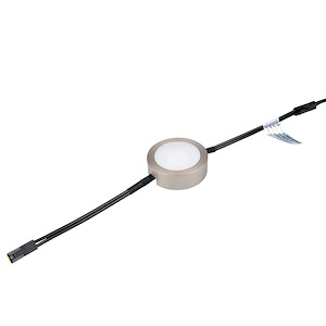 5.12 Inch 4W 1 LED Puck Light with Double 6in Lead Wire