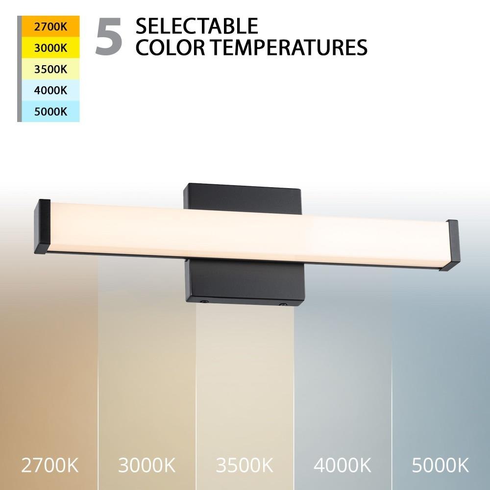 Slim 20W 1 LED Bath Vanity 1.88 Inch Tall and 18 Inch Length by