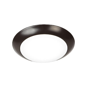 Disc - 7.38 Inch 15W 1 LED 3000K Outdoor Flush Mount