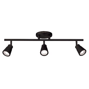 Solo-24W 3 LED Fixed Rail in Transitional Style-5 Inches Wide by 6.89 Inches High