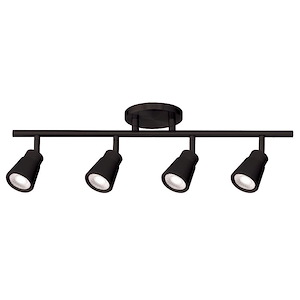 Solo-32W 4 LED Fixed Rail in Transitional Style-5 Inches Wide by 6.89 Inches High