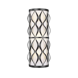 Harden - 3 Light Wall Sconce In Modern Style-22.5 Inches Tall and 8 Inches Wide - 1325386