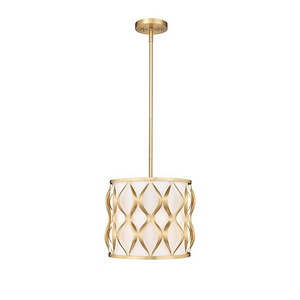 Harden - 3 Light Pendant In Modern Style-11.75 Inches Tall and 12 Inches Wide - 1325389