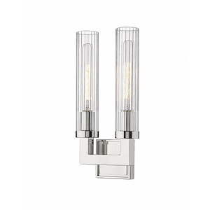 Beau - 2 Light Wall Sconce In Modern Style-16.75 Inches Tall and 8.25 Inches Wide - 1288643