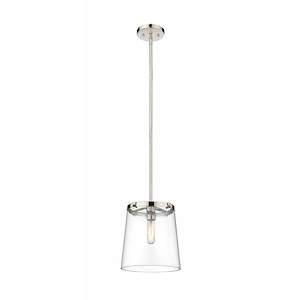 Callista - 1 Light Pendant In Industrial Style-12 Inches Tall and 10 Inches Wide - 1287808