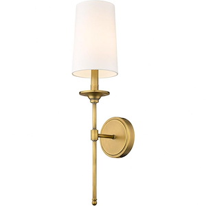 Emily - 1 Light Wall Sconce In Transitional Style-24 Inches Tall and 5.5 Inches Wide - 1096959