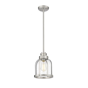 Z-Lite - 337P12HBR - Burren - 1 Light Pendant in Old World