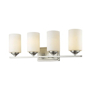 Bordeaux - 4 Light Bath Vanity in Fusion Style - 24 Inches Wide by 8.5 Inches High - 483898