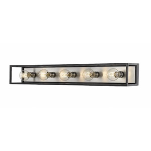 Z-Lite - 480-3V-MB-BN - Kube - 3 Light Bath Vanity
