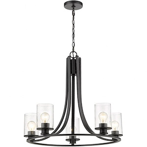Beckett - 5 Light Chandelier In Transitional Style-24 Inches Tall and 27 Inches Wide - 1113026