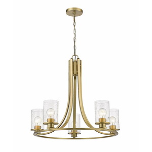 Beckett - 5 Light Chandelier In Traditional Style-24 Inches Tall and 27 Inches Wide - 1287856