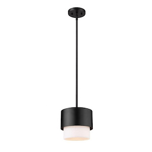 Counterpoint - 1 Light Pendant In Modern Style-6.75 Inches Tall and 7.25 Inches Wide - 1298338