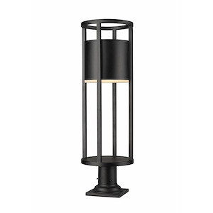 Z-Lite - 517CHB-BK-LED - Luca - 11W 1 LED Outdoor Chain