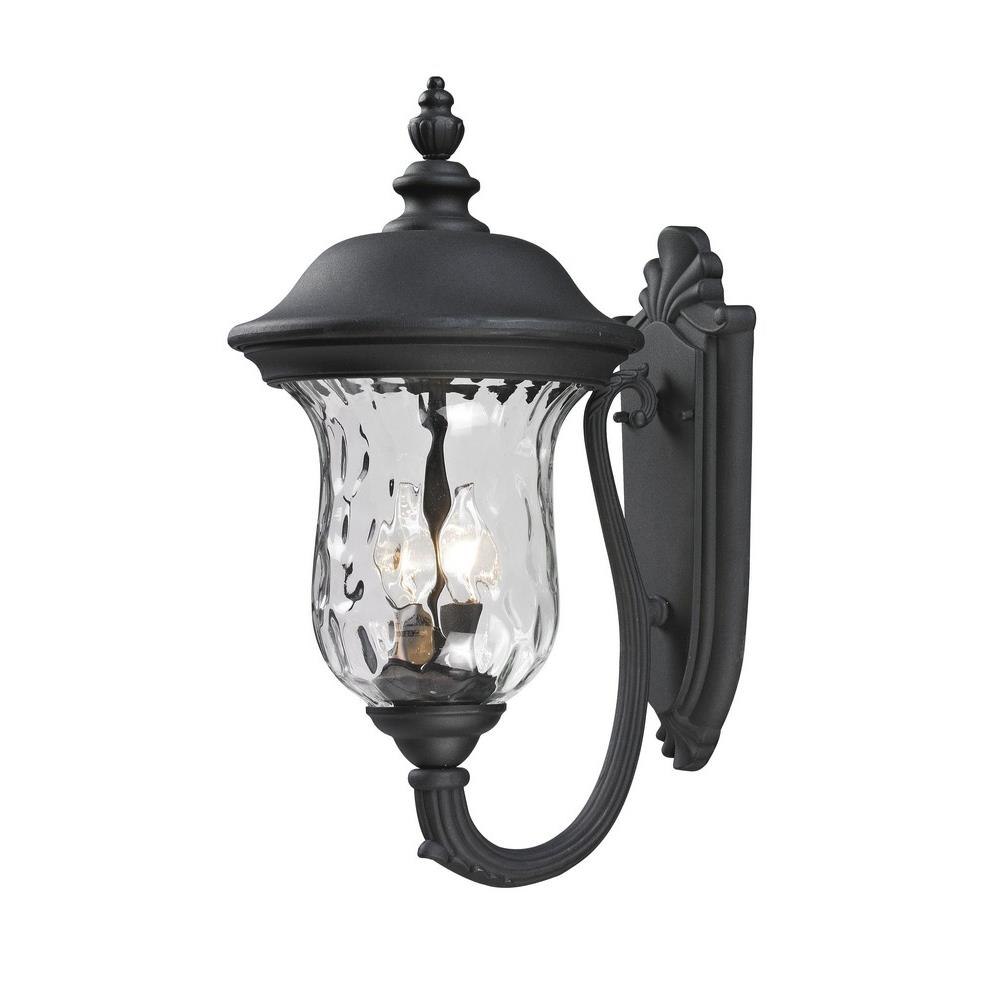 Z-Lite Armstrong 60-Watt 25.5-in Black Traditional Post Light Z-Lite Armstrong 60-Watt 25.5-in Black Traditional Post Light