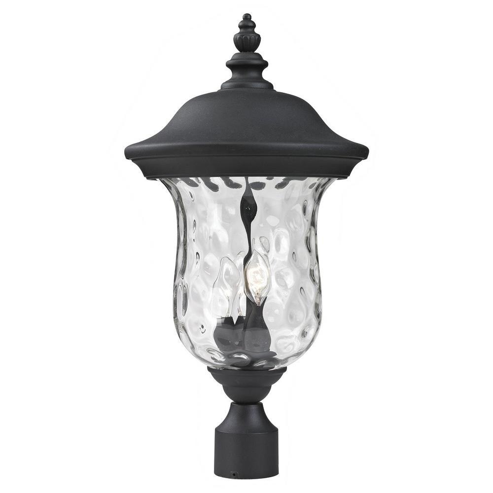 Z-Lite Armstrong 60-Watt 25.5-in Bronze Traditional Post Light Z-Lite Armstrong 60-Watt 25.5-in Bronze Traditional Post Light