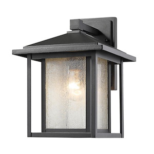 Aspen - 1 Light Outdoor Wall Mount in Seaside Style - 9 Inches Wide by 13 Inches High - 550111