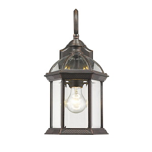 Annex - 1 Light Outdoor Wall Mount in Gothic Style - 8 Inches Wide by 15.75 Inches High - 623982