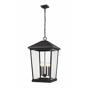 Beacon - 4 Light Outdoor Chain Mount Pendant-28 Inches Tall and 16 Inches Wide - 1113005