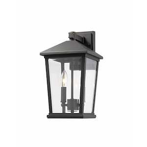 Beacon - 2 Light Outdoor Wall Mount in Transitional Style - 8 Inches Wide by 15 Inches High - 856770