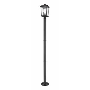 Beacon - 2 Light Outdoor Post Mount Lantern in Transitional Style - 9.5 Inches Wide by 83 Inches High - 856907