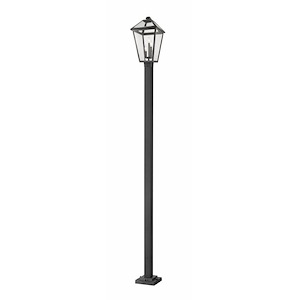 Talbot - 3 Light Outdoor Post Mount Lantern in Traditional Style - 12.25 Inches Wide by 117.75 Inches High - 1002083