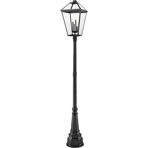 Talbot - 4 Light Outdoor Post Mount In Transitional Style-116.75 Inches Tall and 19.5 Inches Wide - 1097048
