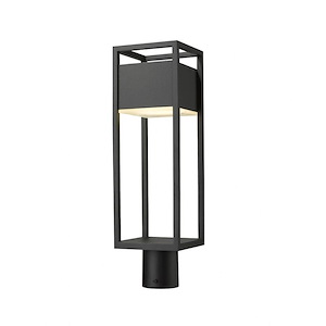 Barwick - 21.25 Inch 14W 1 LED Outdoor Post Mount Lantern - 1222887