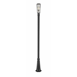 Helix - 1 Light Outdoor Post Mount In Traditional Style-113.25 Inches Tall and 6 Inches Wide - 1113093