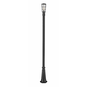Helix - 1 Light Outdoor Post Mount In Traditional Style-109.25 Inches Tall and 6 Inches Wide - 1113092