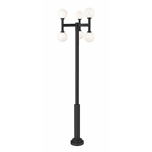 Laurent - 6 Light Outdoor Post Mount-121.5 Inches Tall and 30 Inches Wide - 1341017