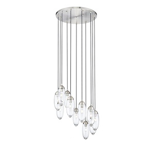 Arden - 11 Light Chandelier-12 Inches Tall and 24 Inches Wide - 1332930
