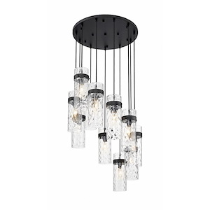 Fontaine - 11 Light Chandelier-15 Inch Tall and 26.25 Inch Wide - 1365428