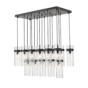 Fontaine - 17 Light Linear Chandelier-15 Inch Tall and 20.25 Inch Wide - 1365429