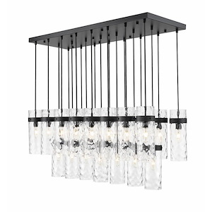 Fontaine - 23 Light Linear Chandelier-15 Inch Tall and 20.25 Inch Wide - 1365430