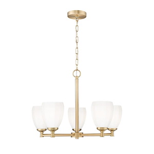 Oren  - 5 Light Chandelier-18.25 Inch Tall and 25 Inch Wide - 1374898