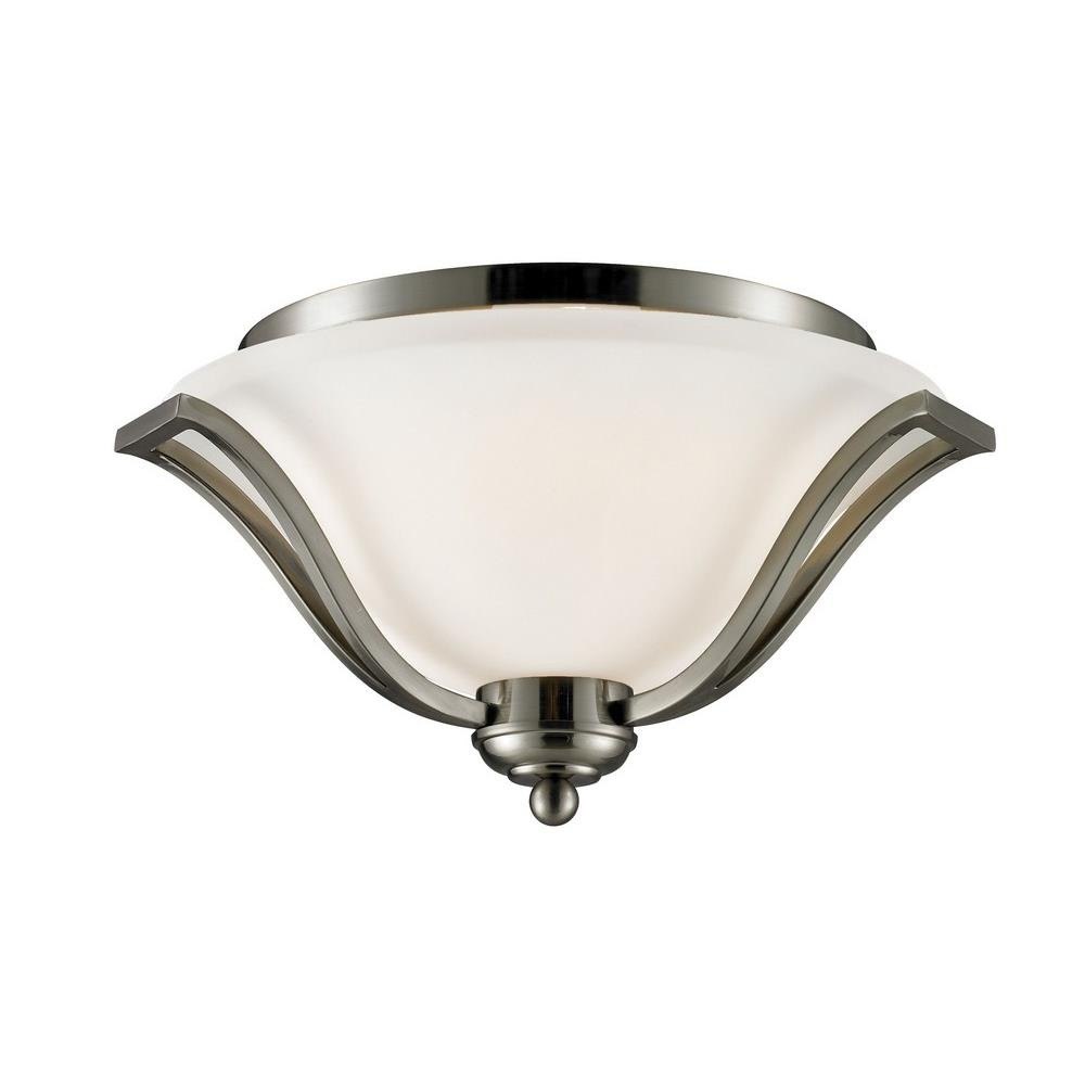 Z-Lite - 704F3-BN - Lagoon - 3 Light Flush Mount in Spanish Style