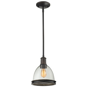 Z-Lite - 710MP-3BN - Mason - 3 Light Island/Billiard in