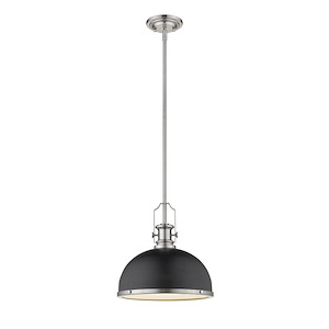 える様 Z-Lite - 725P12-MB+BN - Melange - 1 Light Pendant in