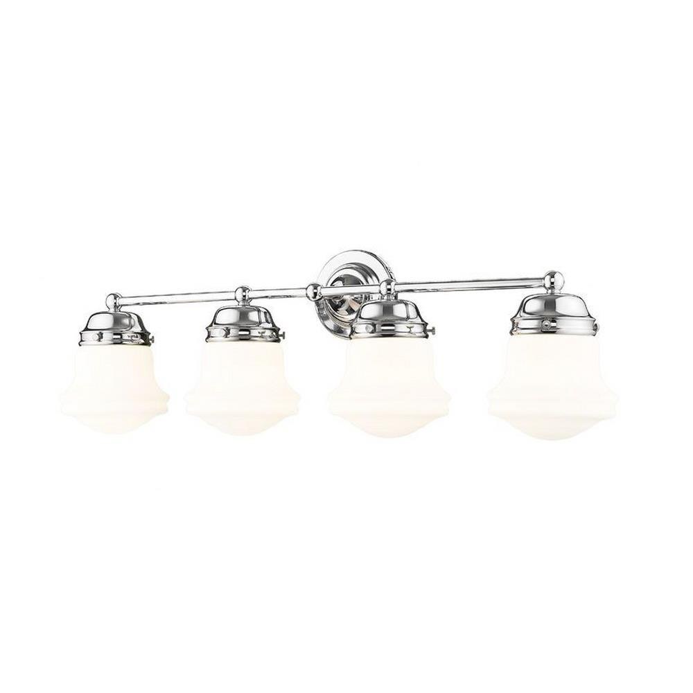 Z-Lite - 735-4V-4 - Vaughn - 4 Light Bath Vanity In Industrial Style-9. ...