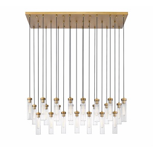 Beau - 23 Light Linear Chandelier-12.75 Inches Tall and 18 Inches Wide - 1332940