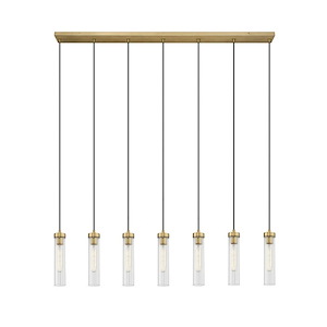 Beau - 7 Light Linear Chandelier-12.75 Inches Tall and 4.75 Inches Wide - 1332944