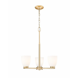 Naya  - 3 Light Chandelier-21.25 Inch Tall and 19.25 Inch Wide - 1374912