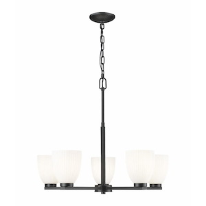 Naya  - 5 Light Chandelier-21.25 Inch Tall and 25.25 Inch Wide - 1374915