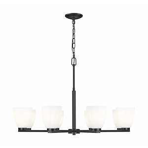 Naya  - 8 Light Chandelier-21.25 Inch Tall and 33.25 Inch Wide - 1374919
