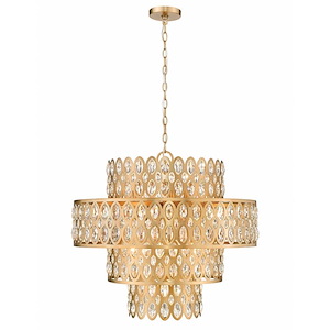 Dealey - 13 Light Pendant-23.25 Inches Tall and 25.75 Inches Wide
