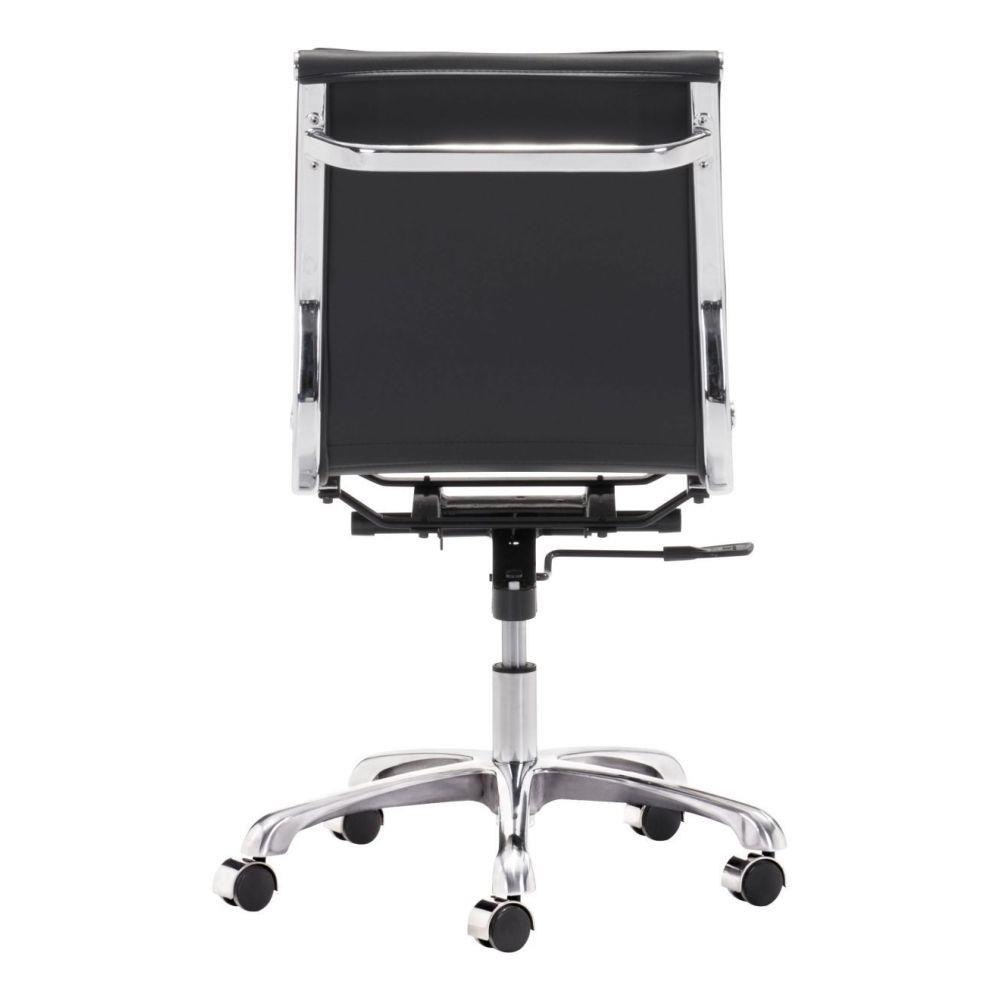 Zuo Modern Lider Plus Armless Office Chair - Thumbnail 4